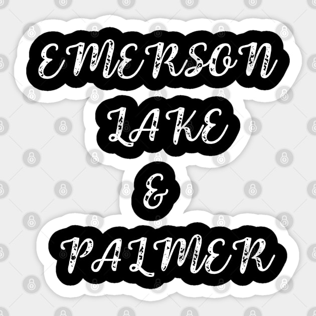 Emerson Lake & Palmer Sticker by Klau